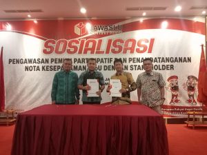 Wujudkan Keterbukaan Informasi,  Bawaslu Provinsi Jambi Teken MoU Dengan Komisi Informasi Jambi