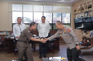 Kapolda Jambi Sambut Kunjungan Kajati 