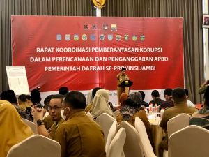 Rakor di Jambi, KPK Ingatkan Penyusunan APBD Bebas dari Korupsi