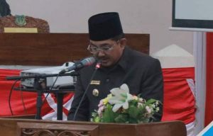 Bupati Hadiri Rapat Paripurna Keempat DPRD Keputusan Ranperda Perubahan APBD 2022