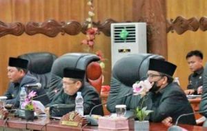 Ketua DPRD H Abdullah Pimpin Rapat Paripurna Ketiga Bahas Raperda Tanjabbar