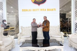 Wakapolda Terima Silahturahmi GM Sumbagsel PT. Pertamina Niaga