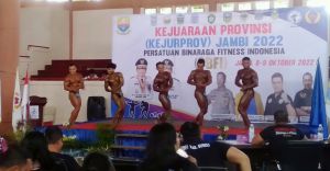 5 Atlet Binaraga Jambi Melaju ke Babak Final Kejurprov, Ini Para Pemenangnya 