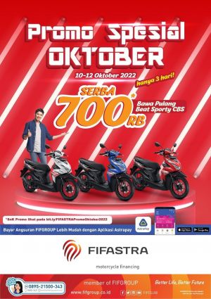 Cukup Bayar Rp 700 Ribu, Bisa Bawa Pulang Motor Honda! 