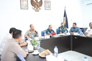 Kapolda Jambi Rapat Bersama KSOP dan PT.Pelindo Bahas Persoalan Batubara 