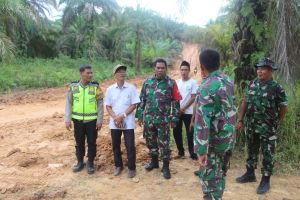 Progres Jalan TMMD di Desa Kembang Seri Baru Sudah 70 Persen