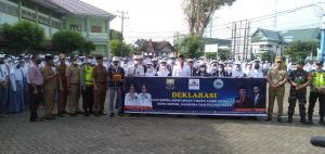SMA/SMK se Jambi Deklarasi Tolak Aksi Geng Motor, Narkoba dan Perundungan 