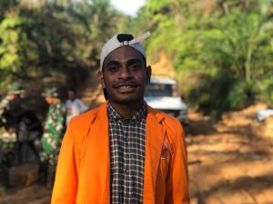 4 Tahun Belum Pulang Kampung, Mahasiswa Asal Papua Bergabung di Program TMMD