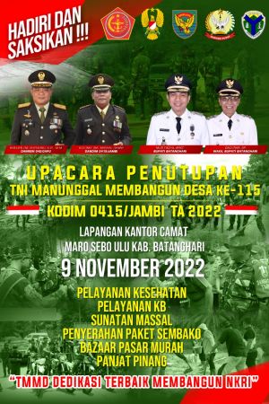 Sunatan Massal Hingga Panjat Pinang Bakal Meriahkan Penutupan TMMD