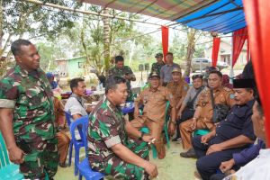 Danrem 042/Gapu : TNI AD Akan Selalu Hadir Menjadi Solusi Atas Kesulitan Rakyat