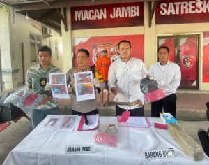 Polresta Jambi Tangkap Pelaku Pembunuhan, Gara-gara Istrinya Diganggu Tetangga