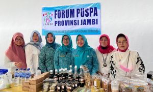 Forum PUSPA Jambi Hadir dan Buka Stand di Jambore TP-PKK 