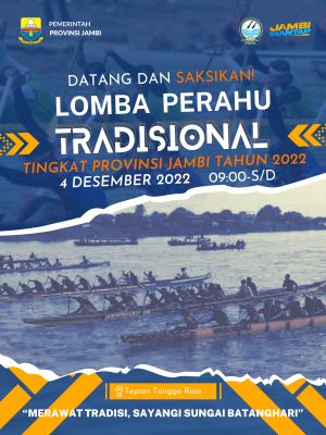 Saksikan Lomba Perahu yang Digelar PODSI Jambi, Ini Jadwalnya