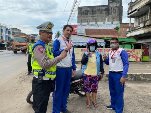 Honda Sinsen dan Satlantas Polresta Jambi Gelar Kampanye Keselamatan Berkendara
