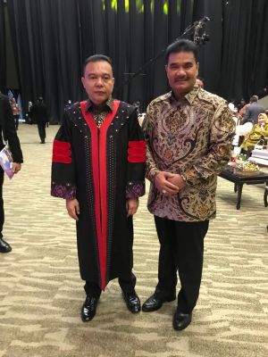 SAH Apresiasi dan Rasa Bangga akan Gelar Profesor Komandan Sufmi Dasco Ahmad