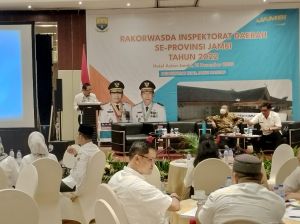 Inspektorat Daerah Provinsi Jambi Perkuat Sinergi Pengawasan 