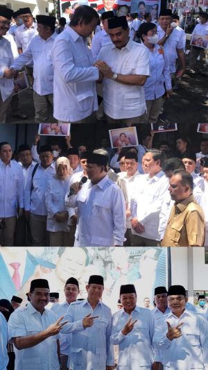 Hadiri Peresmian Kantor Pemenangan Prabowo Presiden, SAH Siap Wujudkan Kemenangan di Provinsi Jambi