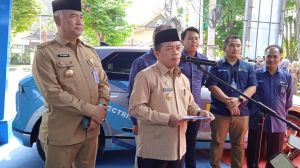 Migrasi Kendaraan Dinas  Ke Mobil Listrik, Al Haris : Masih Mahal Harganya