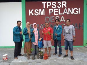 Mahasiswa KKN STAI Mamba'ul Ulum Ikuti Program Penghijauan di Desa Pematang Gajah  Jambi
