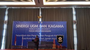 Kagama Gelar FGD Sekaligus Pelantikan, Wagub Sani : Semoga Berikan Manfaat Untuk Jambi