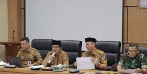 Bupati Pimpin Rapat Konvergensi Percepatan Penurunan Stunting Kabupaten Tanjab Barat