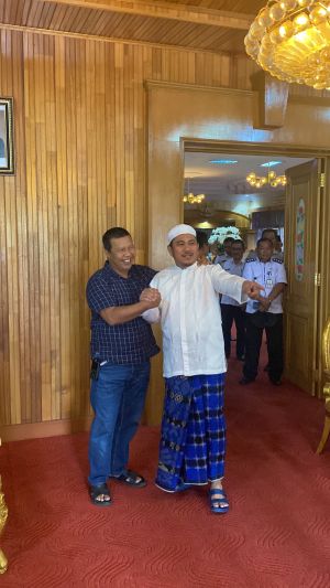 Makin Gencar Sowan ke Tokoh, Kali ini Romi Temui Mashuri di Bungo