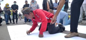 Masyarakat Jambi Gelar Petisi Tolak Angkutan Batubara Melintas di Jalan Umum