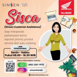 Tanya Apa Saja Tentang Motor Honda, Call SISCA aja!