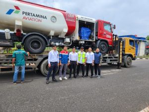 Bantu Kelancaran Evakuasi, Pertamina Kirim Refueller dan Avtur Ke Posko Crisis Center  Polda Jambi