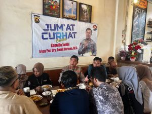 Jum'at Curhat Polda Jambi Gelar Duduk Bersama Para Penggiat Medsos