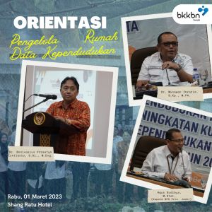 Tingkatkan Pemahaman Pengelolaan Rumah Dataku, BKKBN Provinsi Jambi Gelar Orientasi