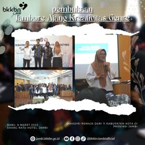 Ciptakan Remaja Berkualitas, BKKBN Gelar Jambore Ajang Kreativitas GenRe