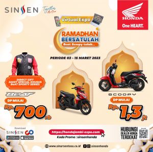 Honda Virtual Expo Ramadhan Bersatulah, Pameran Digital Lengkap dan Banyak Promonya