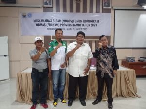 Adean Teguh Terpilih Jadi Ketua FORKOM Ormas 2023 -2028