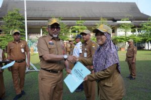 Pimpin Apel Kenaikan Pangkat, Sudirman : Kinerja ASN Harus Membawa Dampak Positif