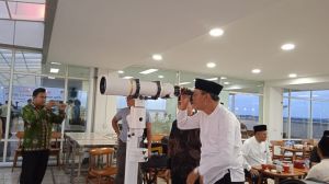 Kemenag Jambi Pantau Hilal Awal Ramadan dari Lantai I2 Gedung Mahligai Bank  Jambi