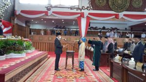 Agus Rama, Sri Herlita Resmi Dilantik Jadi Anggota DPRD Provinsi Jambi