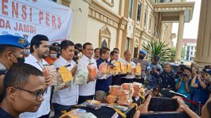 Ditresnarkoba Polda Jambi Berhasil Gagalkan Penyelundupan Narkotika Jenis Sabu dan Pil Ekstasi