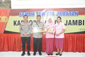 Kapolda Pimpin Sertijab Karo Ops Polda Jambi