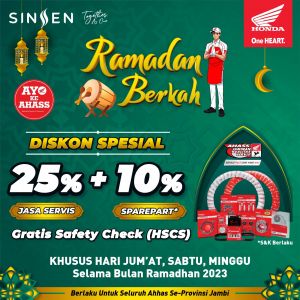 Meriahkan Bulan Suci Ramadhan, AHASS Berikan Promo Menarik