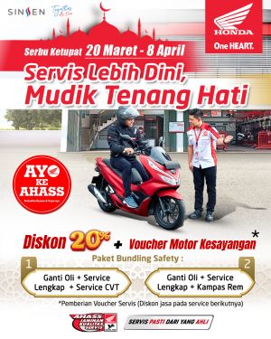 Servis Lebih Dini, Mudik Tenang Hati
