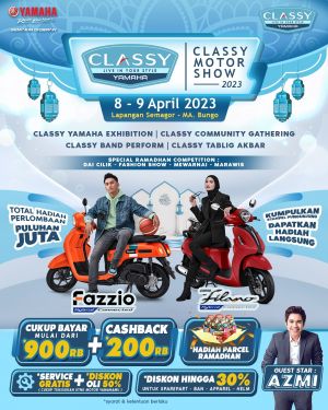 Weekend, Classy Motor Show Yamaha Hadir di Kabupaten Mauro Bungo