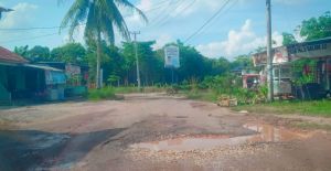 Tampak Depan Mata, Ruas Jalan di Pematang Gajah Rusak Parah, Ini Kata Ulil Amri