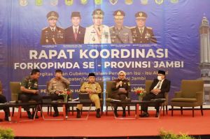 Hadiri Rakor Forkopimda,  Wakajati Perintahkan Para Kejari Jajaran Berperan Aktif dalam Bersinergi 