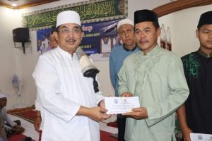 Bupati Anwar Sadat Disambut Antusias Safari Ramadhan ke Desa Brasau