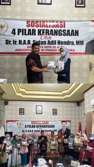 Galang Kebersamaan Guru PAUD, SAH Sosialiasi 4 Pilar Kebangsaan