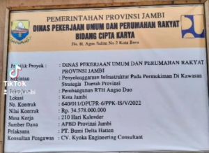 Dinilai Tak Sesuai, KAD Desak Gubernur Jambi Tolak Hasil Pengerjaan RTH Angso Duo 