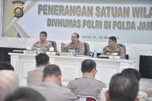 Div Humas Polri Beri Pengembangan Potensi Kehumasan di wilayah Polda Jambi
