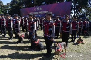 Belasan Ekor K9 disiagakan Amankan Jalannya KTT ASEAN di Labuan Bajo