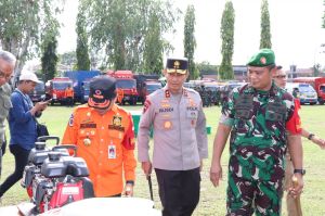 Kapolda Jambi Ikuti Apel Siaga Karhutla